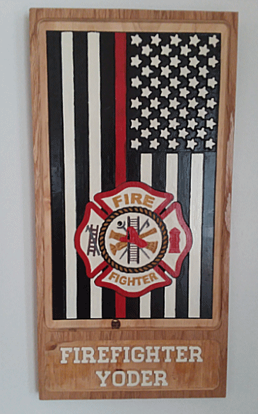 Firefighter sign